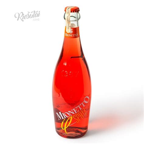 Alkoholinis Kokteilis MIONETTO IL SPRITZ 8 0 75 L Riesutai Jums