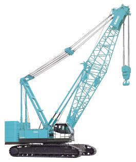 Kran auf Raupen CKE1800 Kobelco Cranes Ausleger Gitter für