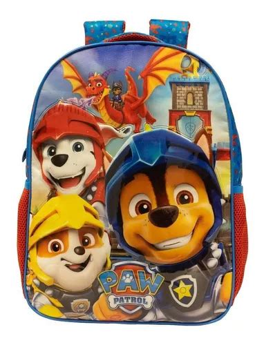 Morral Escolar Xeryus Mochila De Costas Patrulha Canina Bolsa