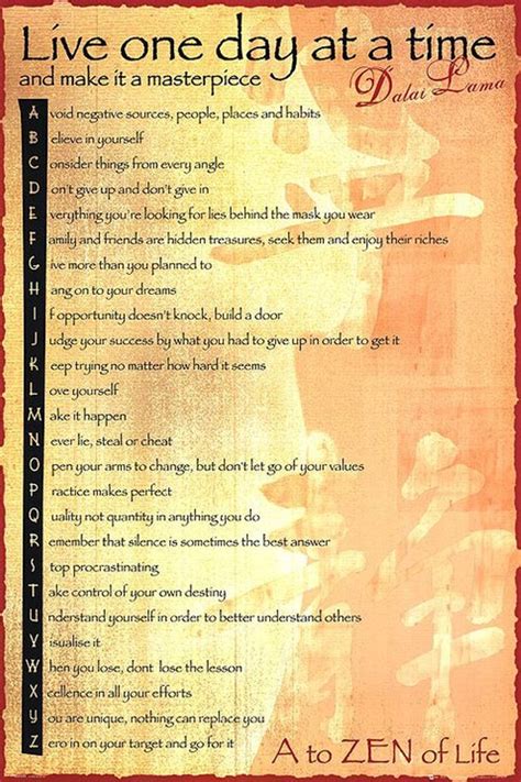 Living Life One Day At A Time Quotes Quotesgram
