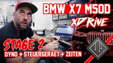 BMW X7 M50d Stage 2 Chiptuning Dyno 100 200 Km H Mcchip Dkr