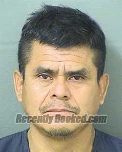 Recent Booking Mugshot For Andres Garciamateo In Palm Beach County