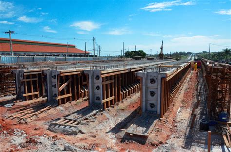 Obras do Viaduto Portal da Fé avançam em Trindade Portal Goiás