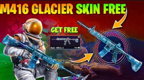 FREE M416 GLACIER SKIN HOW TO GET M4 GLACIER SKIN WITH VPN TRICK