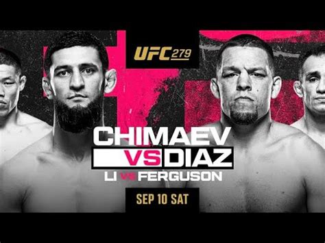 UFC 279 Full Card Prediction YouTube