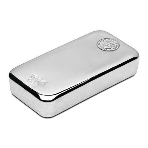 1kg Perth Mint Silver Cast Bar Mygold