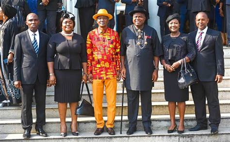 Bayelsa Gov Diri Swears In Wife Three Others As High Court Judges [pictures]