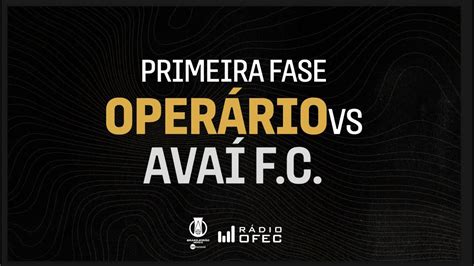 OPERÁRIO X AVAÍ BRASILEIRAO SÉRIE B 2024 YouTube