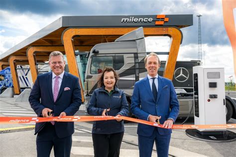 Milence Opens One Of Europes Largest Public Charging Hubs For Electric