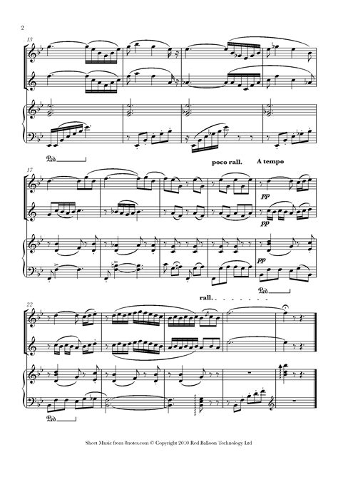 ﻿delibes Flower Duet From Lakme Sheet Music For Flute Clarinet Duet