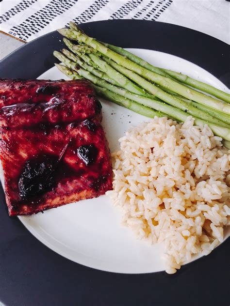 Blueberry Glazed Salmon