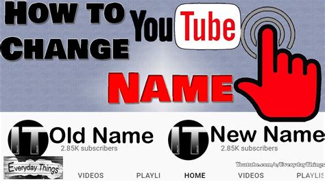 How To Change Youtube Channel Name Without Changing Your Google