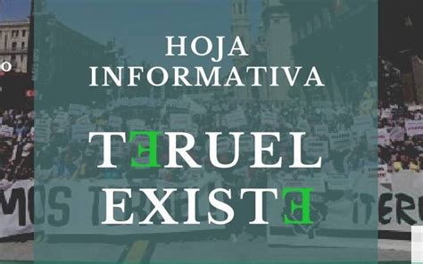 3 Hoja Informativa Teruel Existe Mayo 2021 Teruel Existe Web Oficial