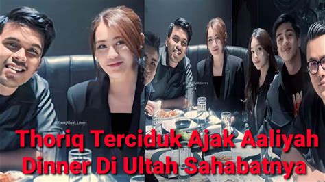 Thoriq Terciduk Ajak Aaliyah Dinner Ke Ultah Sahabatnya Lisazubaidi