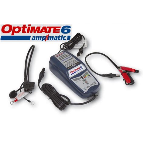 Chargeur De Batterie Optimate 6 Ampmatic Krax Moto