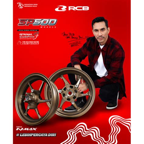 Promo RCB SPORT RIM SP500 NMAX 2020 W BEARING WHITE PUTIH NEW