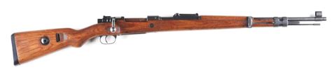 Sold at Auction: (C) German Mauser 98k Bolt-Action Rifle with "Death's Head Mark".