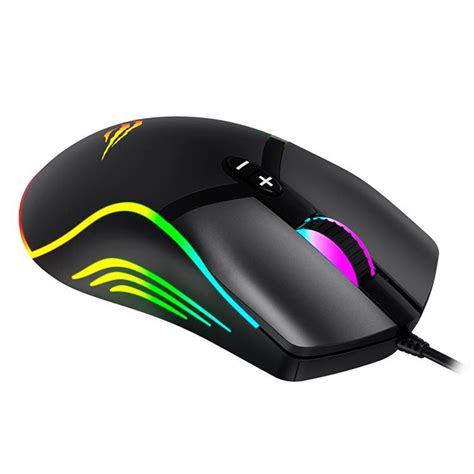 Mouse Gamer Havit Ms Dpi Es Rgb Black Hv Ms