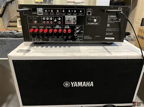 Yamaha Rx V6a Home Theater Receiver Black Mint Trade In 60 Day Acx Wrnty 25 Off Photo