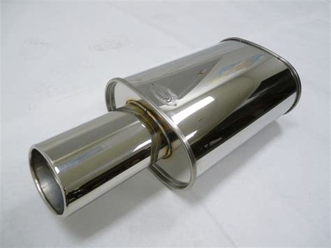 obx universal muffler  oval tip  maximizer hrfm er mx