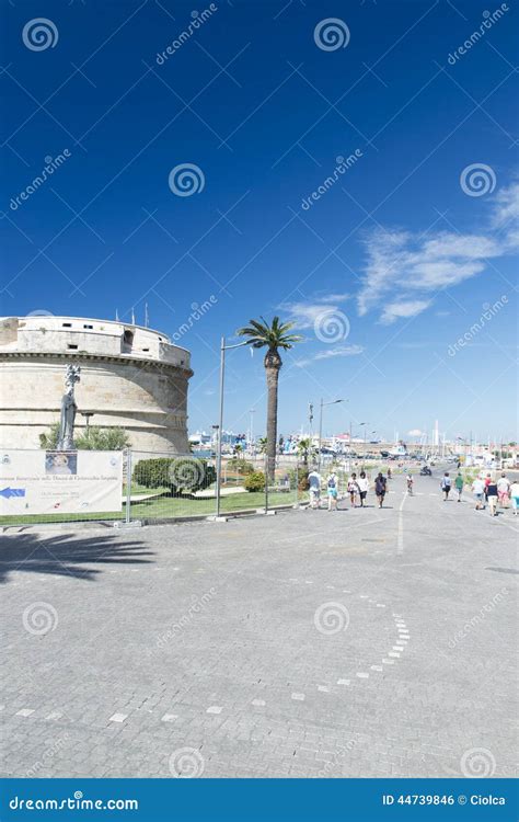 Forte Michelangelo in Civitavecchia, Italy Editorial Photo - Image of ...