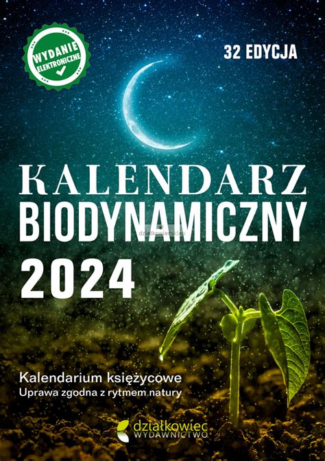 Kalendarz Biodynamiczny R Kalendarium E Book Poradniki