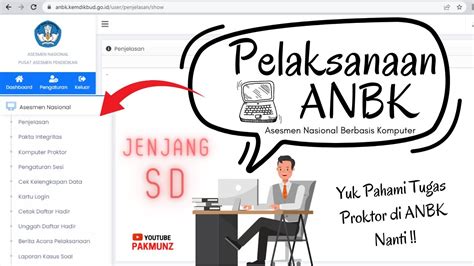 Panduan Tugas Wajib ANBK 2022 Jenjang SD Dan Cetak Unggah Dokumen