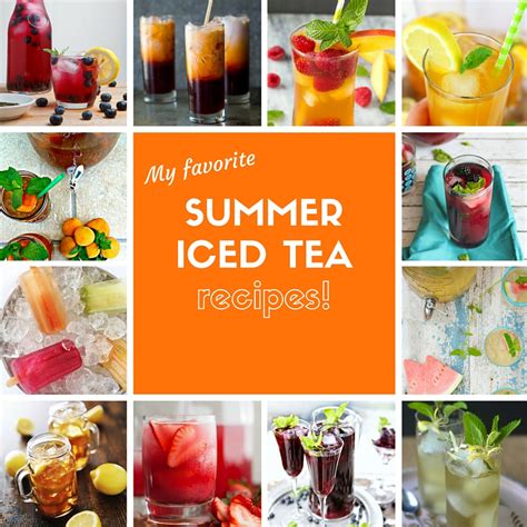 Summer Iced Tea Recipes | My Imperfect Kitchen