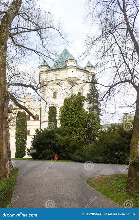 Przemysl Poland April 14 2019 Krasiczyn Castle Polish Zamek W