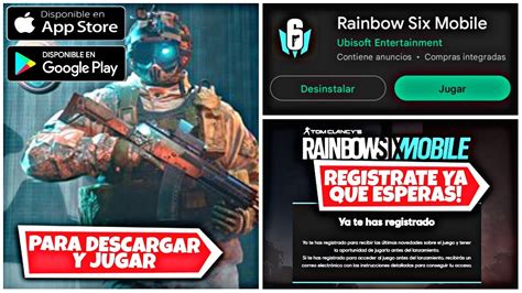 Registrate Ya Para Descargar Y Jugar La Beta De Rainbow Six Mobile En