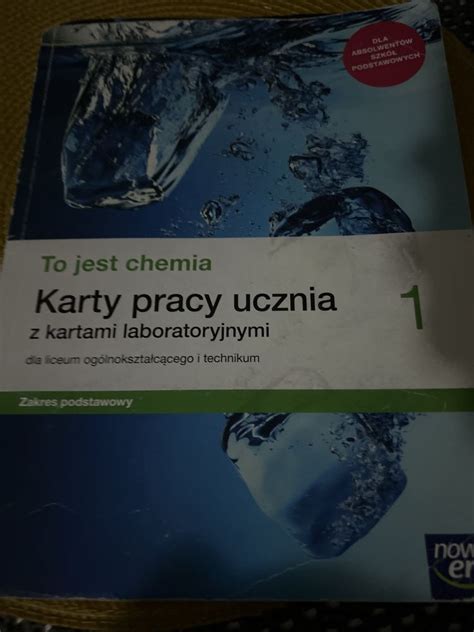 Karty pracy ucznia To jest chemia 1 Brześć Kujawski OLX pl