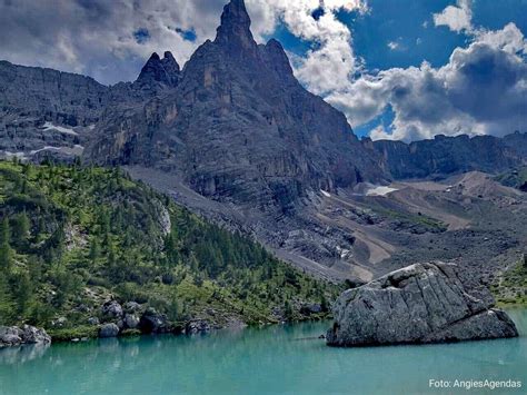 Lake Sorapis Dolomites Mountains Wallpapers Wallpaper Cave