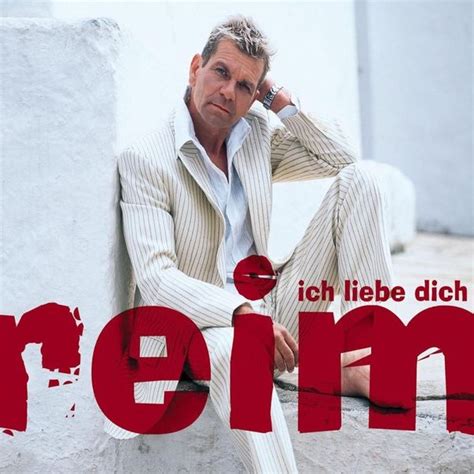 Matthias Reim Ich Liebe Dich EP Lyrics And Tracklist Genius