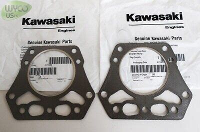 2 OEM Kawasaki 11004 7006 Cylinder Head Gaskets FH641V FH680V FH721V