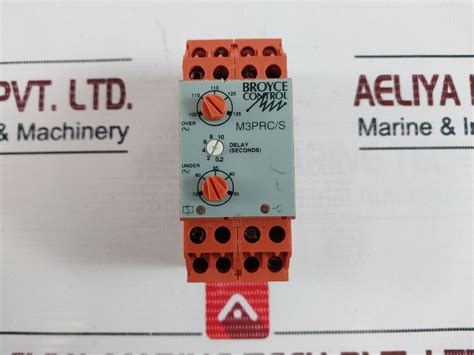 Broyce Control Rs M3prcs Voltage Monitoring Relay 400v Aeliya Marine