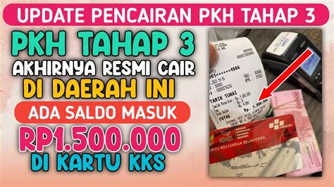 Update Pencairan Pkh Tahap Sore Hari Ini Sp D Resmi Turun Di