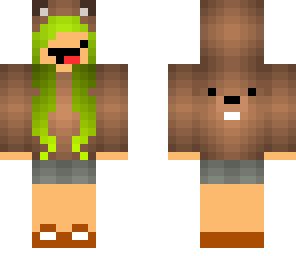 Derp Squirrel Girl | Minecraft Skin