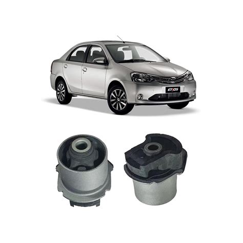 2 Buchas Do Eixo Traseiro Toyota Etios Sedan 2017 2018 2019 Submarino