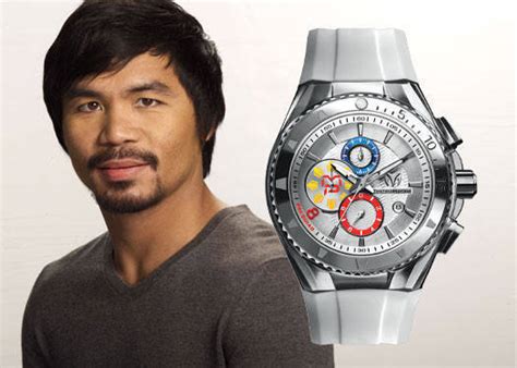 Technomarine Manny Pacquiao Limited Edition Chronograph Rubber Strap