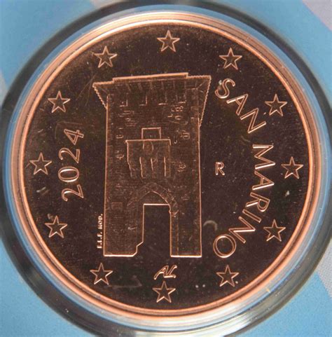 San Marino Euro Coins Unc 2024 Value Mintage And Images At Euro Coinstv