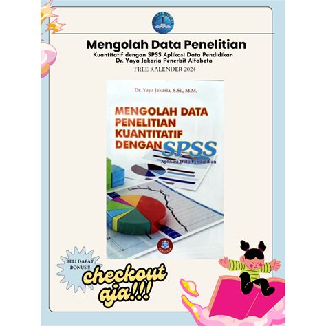 Jual Buku Mengolah Data Penelitian Kuantitatif Dengan Spss Aplikasi