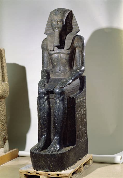 Statue Von Amenophis Iii Ca V Chr Aus Tanis Neues Reich