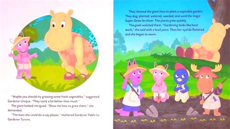 The Backyardigans and the Beanstalk - Storybook for Kids - YouTube