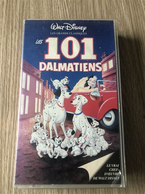 Cassette Vid O Vhs Les Dalmatiens Walt Disney Rare Ebay