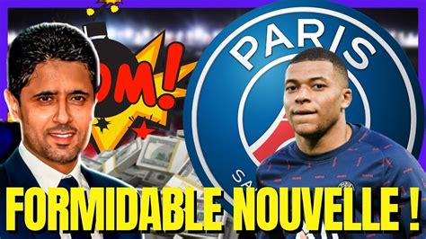 Tremblement De Terre A Paris Mbappe Va T Il Rester Au Psg Regardez