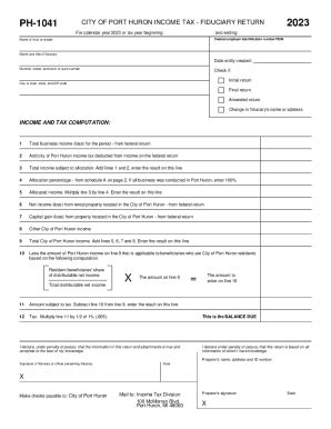 Fillable Online Employer S Return Of Income Tax Withheld PH 941 Fax