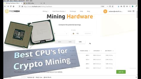 Best Cpus For Crypto Mining 2021 5900x 5950x 11900k Bitcoin