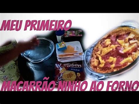 Ninho Recheado ao forno Será que ficou Gostoso YouTube