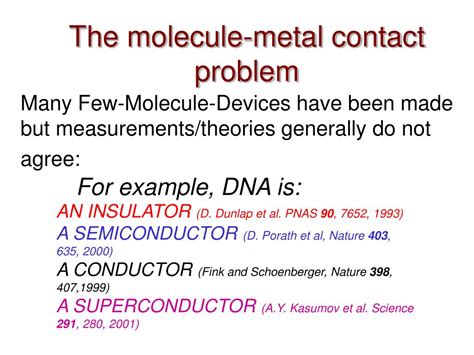 Ppt Single Molecule Electronics Powerpoint Presentation Free