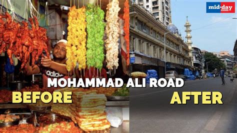 Mumbais Famous Mohammed Ali Road Deserted YouTube